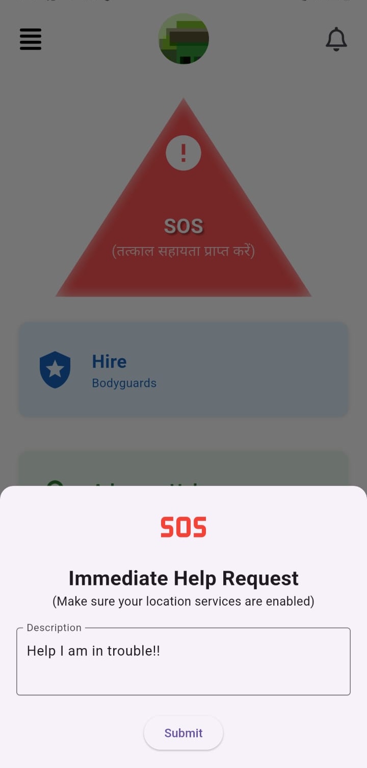 App Screen - Veer Yoddha Rewards and Referrals Panel