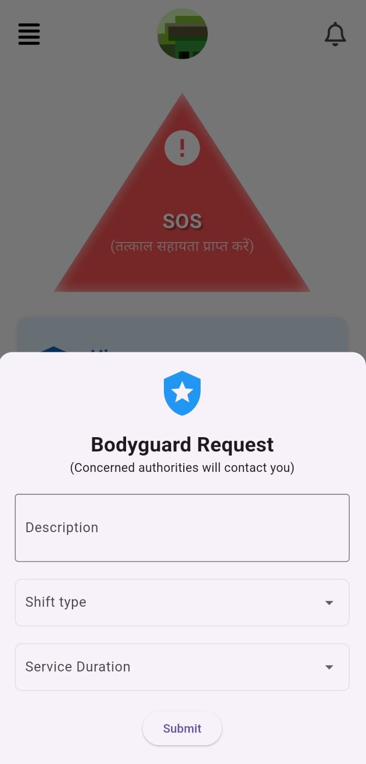App Screen - Local Command Dispatch Notification Feed